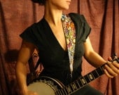 Vegan Cradle Banjo Strap-Galactic pattern