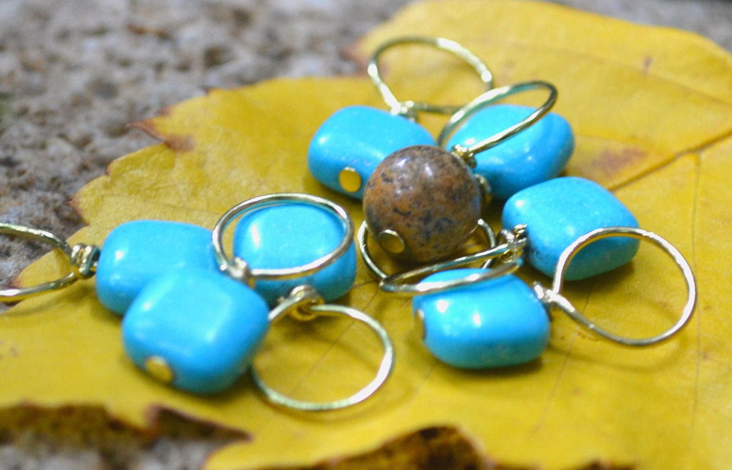 Sticks and Stones Stitch Markers