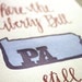 Pennsylvania State Series-Letterpress Print