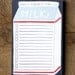 Forget The Milk notepad