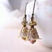 Woodland Shabby Flower earrings and necklace set