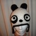 Crochet Panda Beanie with face all sizes Ear flaps