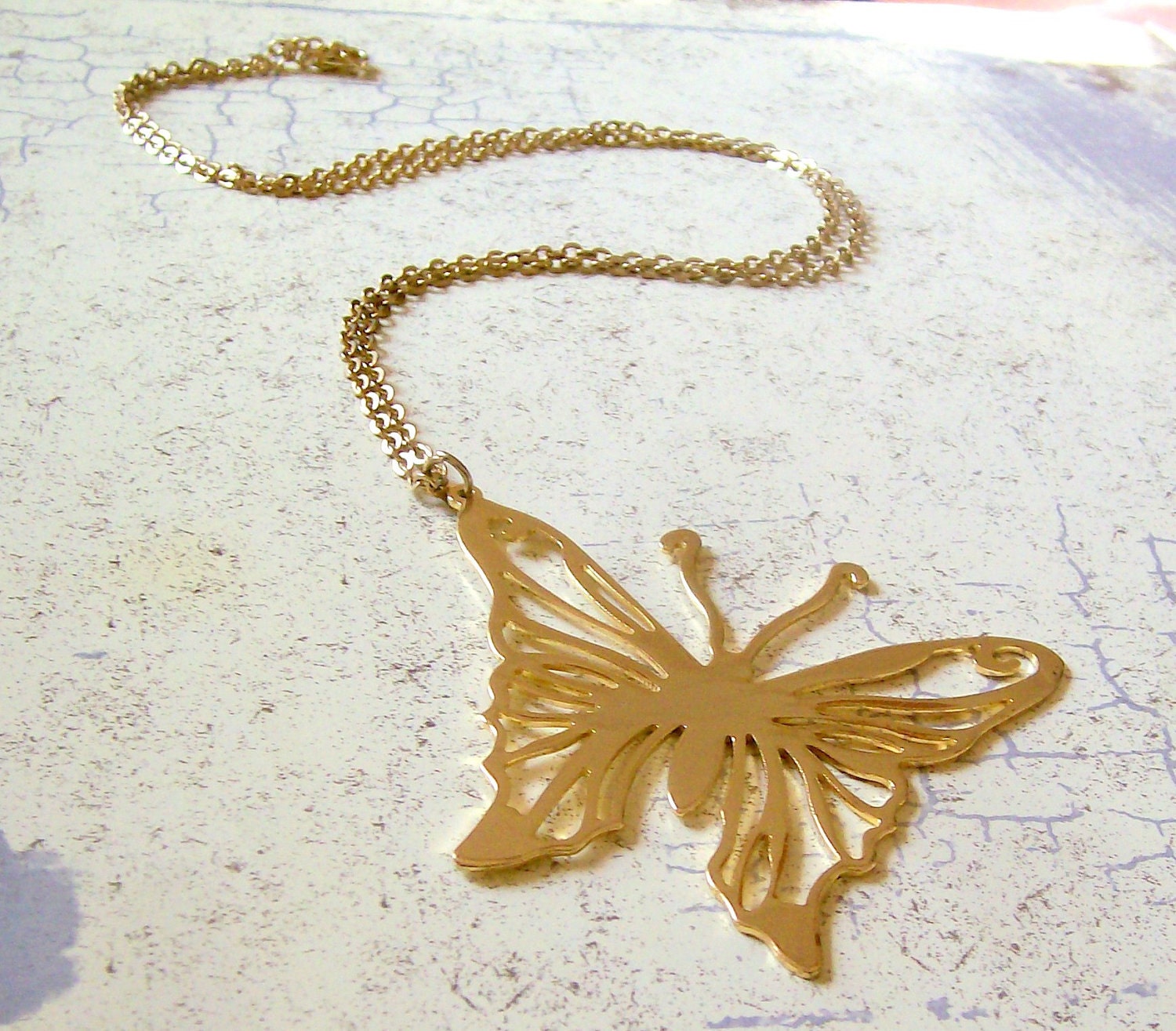 Butterfly, Fly Away Necklace.
