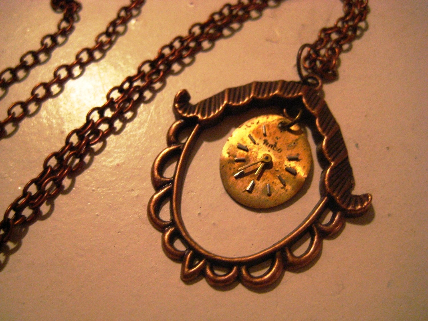 difusion. Steampunk Industrial Grunge Necklace. DC213