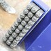 Metal Stamping Corsiva Uppercase Stamp Set - 27 Piece Set