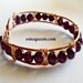 Copper Black Onyx Bohemian Bangle