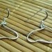 Wire Wrapped Fine Silver Wire Earrings Wire Earrings