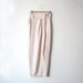 1990s Sheer Silk Maxi Pencil Wrapped Skirt Size Small
