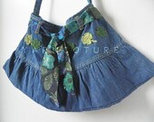 The Old-Meets-New Denim Purse - Eco-Friendly
