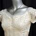 1950s dress / Vintage 50's Emma Domb Lace Tulle Full Skirt Wedding Dress