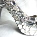 Cinderella's Revenge...Swarovski crystals, broken shards of glass and spikes