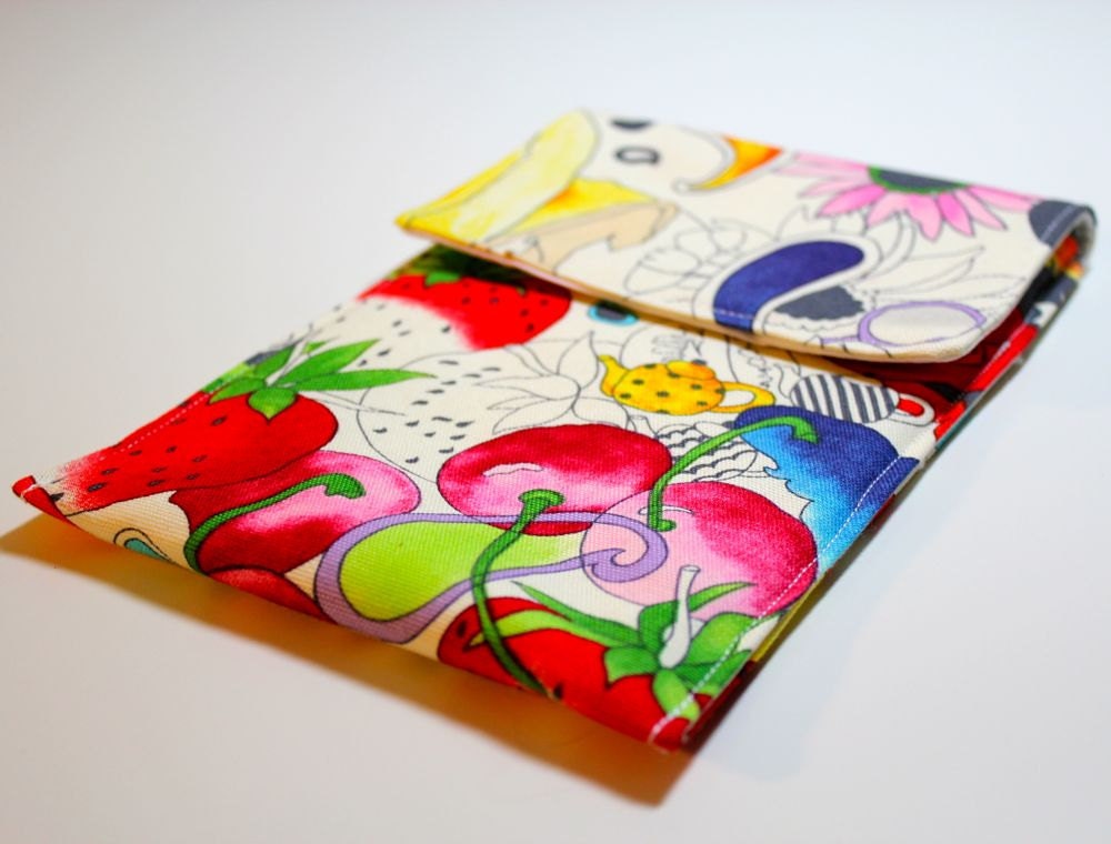 Kindle Nook or other E-Reader Pouch Case Sleeve