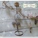 Antique Hanging Scroll Plant Holder