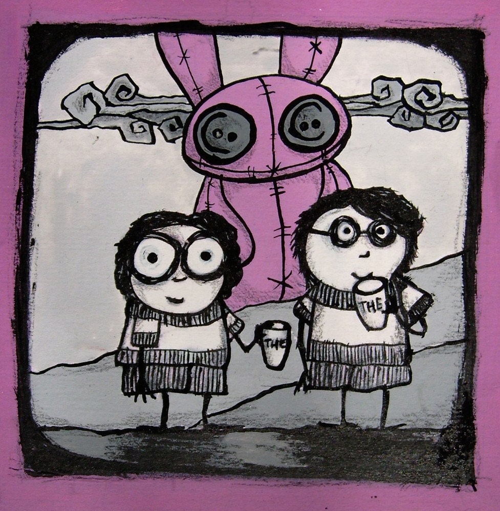 Illustration - Le Man Avec Les Lunettes - - cover art remix
