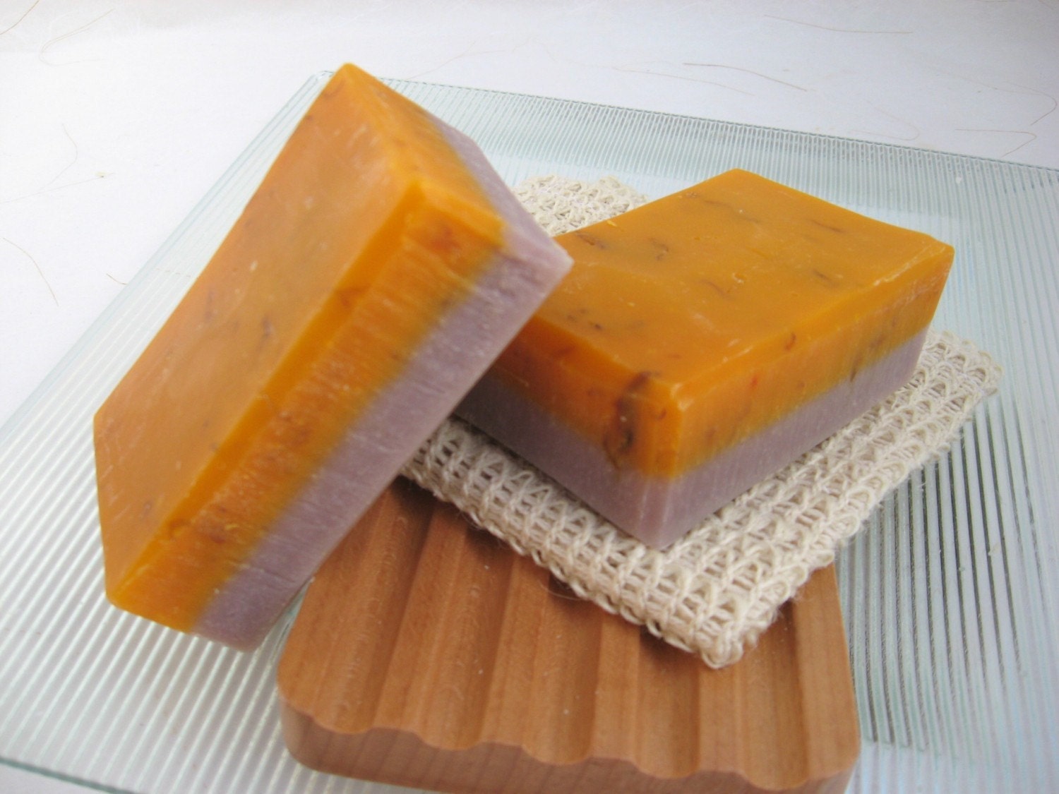 Lavender and Bergamot Organic Handmade Soap, Vegan Cold Process