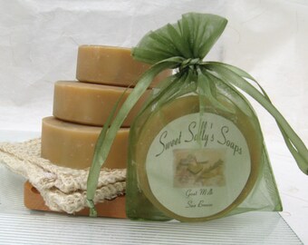Goat Milk Sea Breeze Handmade Soap Organic