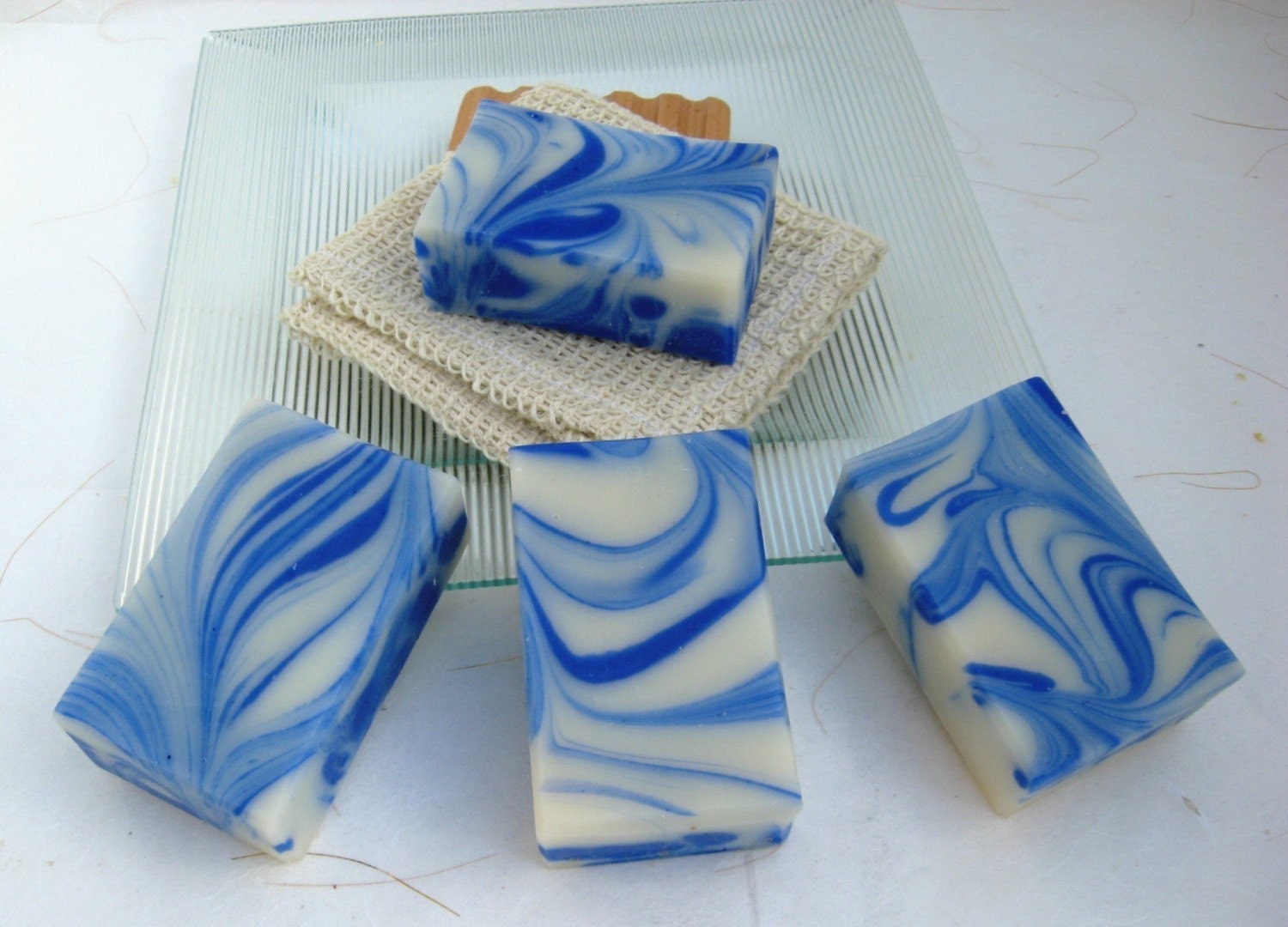 Mint Swirl Organic Handmade Soap
