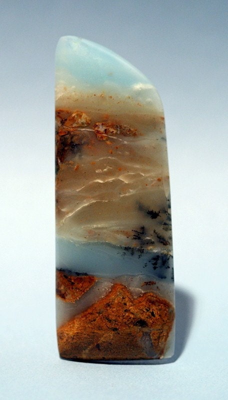 Nevada Blue Chalcedony  Designer Cabochon