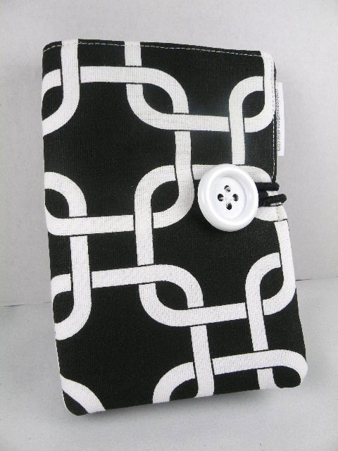 Journal Organizer Notepad Clutch GOTCHA  in Black & White  Paper and Pen Included As Seen At The GBK Prime Time Emmy's Awards Gift Lounge