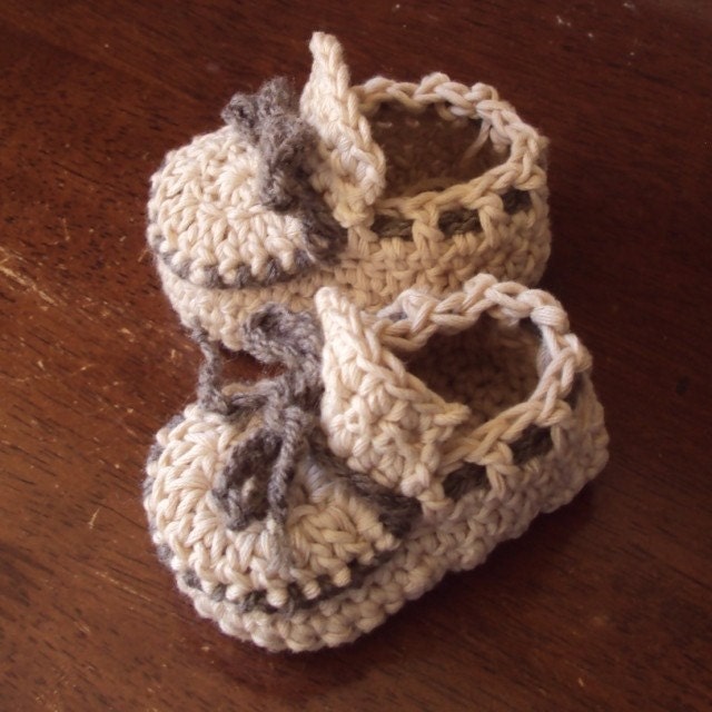 Download Now - CROCHET PATTERN Baby Moccasins - Pattern PDF