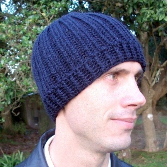 Download Now - CROCHET PATTERN Knit-Look Ribbed Beanie - Adult Sizes - Pattern PDF
