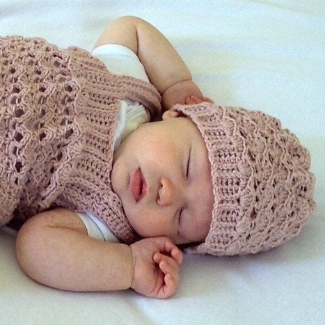 Download Now - CROCHET PATTERN Lace Confection Hat - Baby to Adult - Pattern PDF