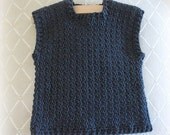 Download Now - CROCHET PATTERN The Jared Vest - Sizes Newborn to Mens X X L - Pattern PDF
