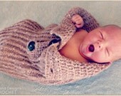 Download Now - CROCHET PATTERN Knit-Look Baby Bundler - Pattern PDF