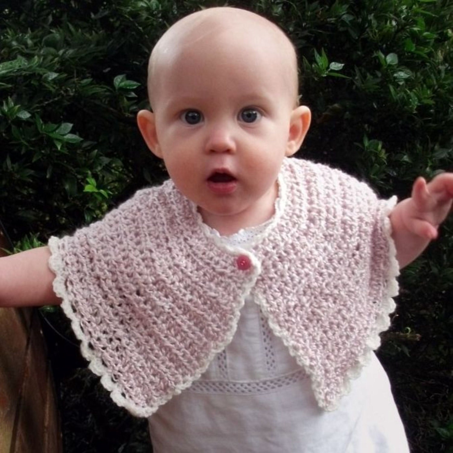Download Now - CROCHET PATTERN Fairytale Capelet - Baby and Toddler - Pattern PDF