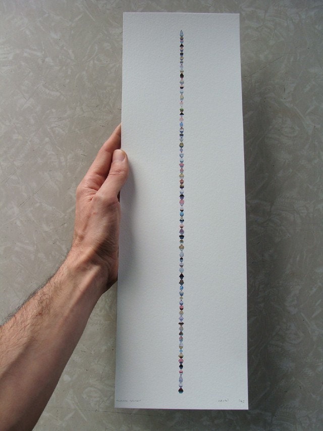 CupCake Column- Fine Art Print 5x17