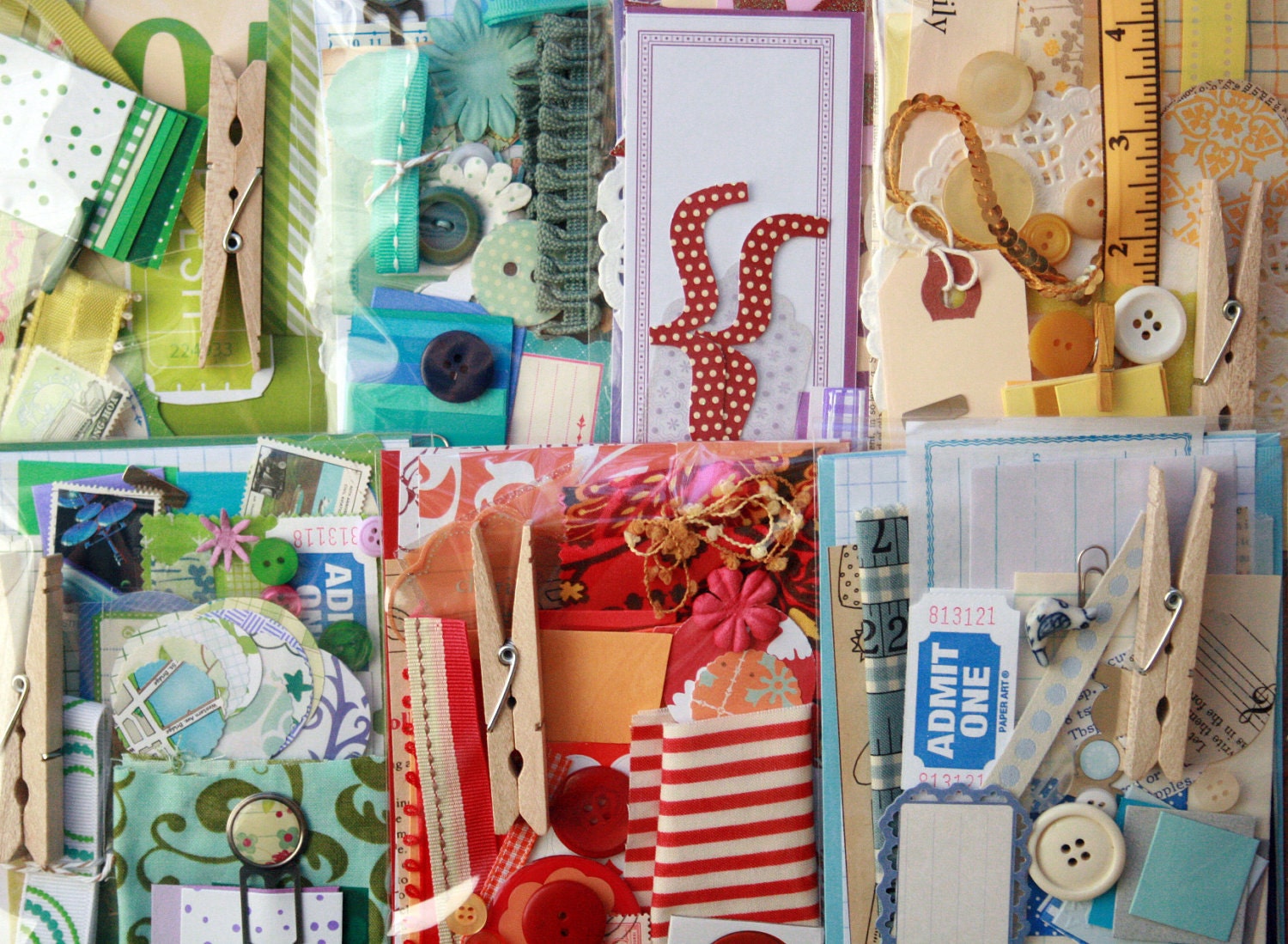 Bits and Pieces Scrap Pack - Your Choice of Color