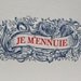 I'm Bored - Je M'ennuie Greeting Card in Blue/Red