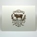 Austin Live Music Cow Card in Brown