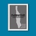Manhattan 12x18 inches movie poster