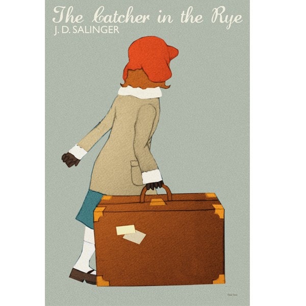 The Catcher in the Rye 8x12 inches print