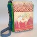 Bag Messenger cross body with Horse applique small size