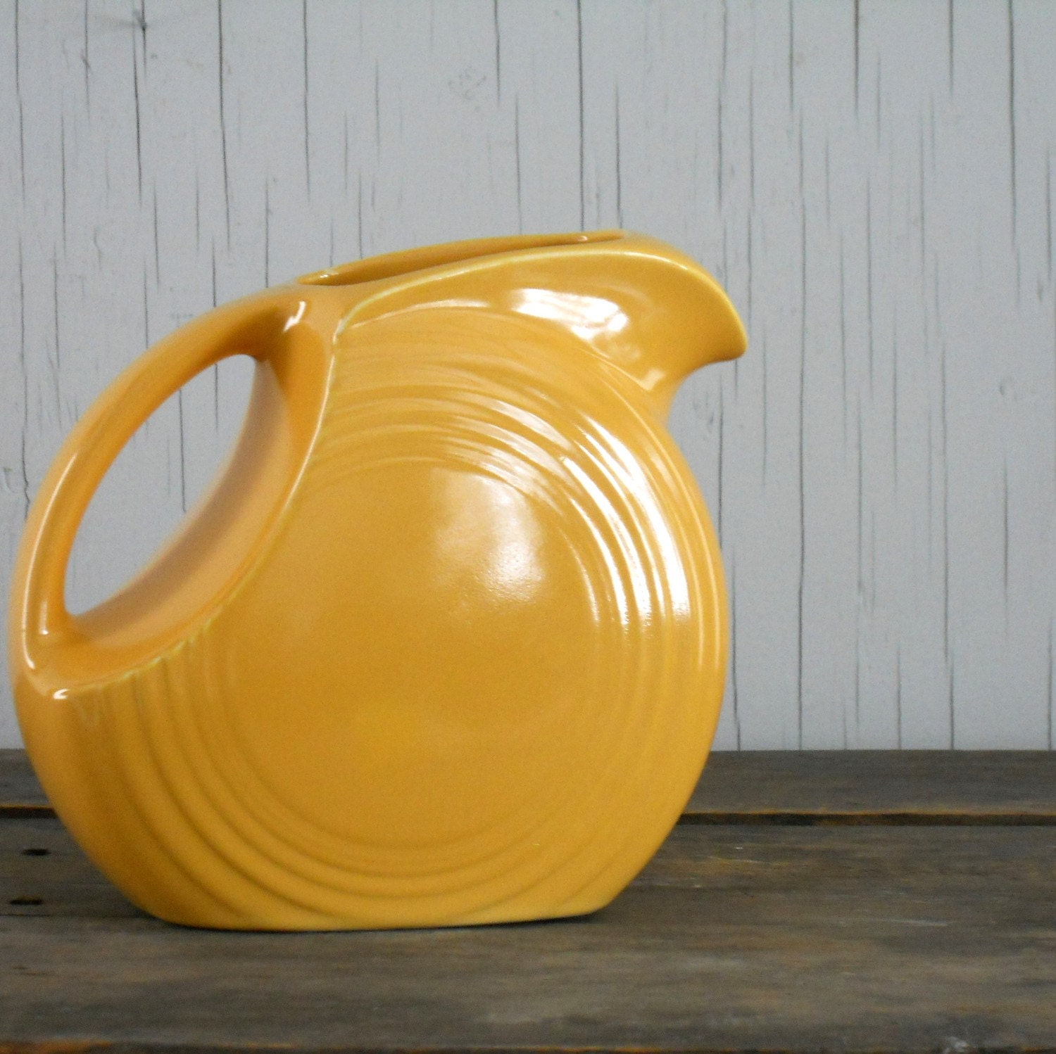 1940's Vintage Fiestaware Disk Juice Pitcher