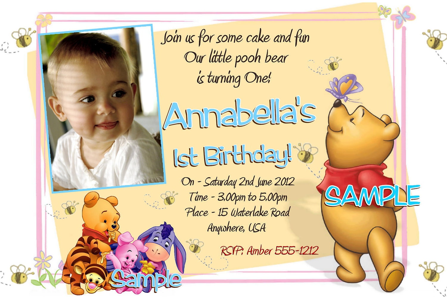 Free download program Free Pooh Bear Invitation Templates passmediaget