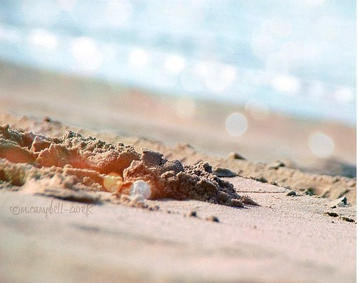 beach photography, summer day at the beach, warm sunshine, sand, sunbathing, fun vacation, dreamy blue ocean waves, California art print