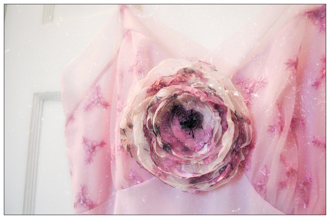 Hand Dyed Lingerie: Vintage Slip in Orchid (S)