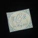 Wedding Dress Label Framed Oval