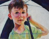 Custom Pastel Portrait from Your Photograph - Sample