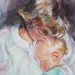 Custom Portrait Of Mother and Child from Your Photograph