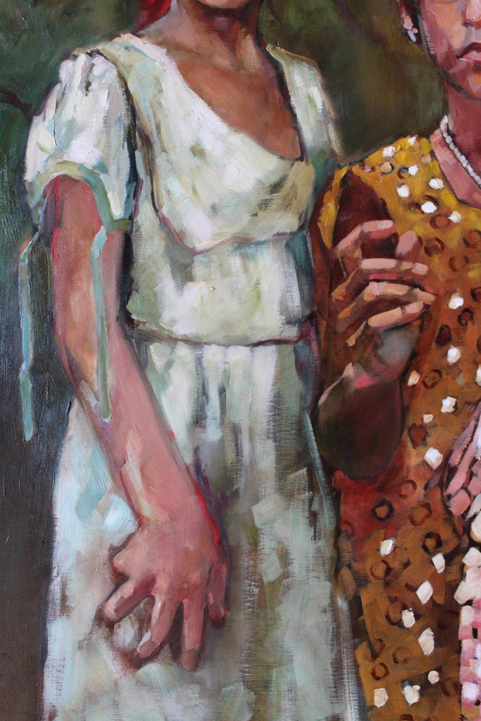 Original Oil Painting of Children of Bangladesh Portrait Art