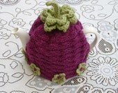 4-6 Cup Tea Cosy/ Tea Cozy/ Cosy/ Cozy  with stalk and flowers (Made to order)