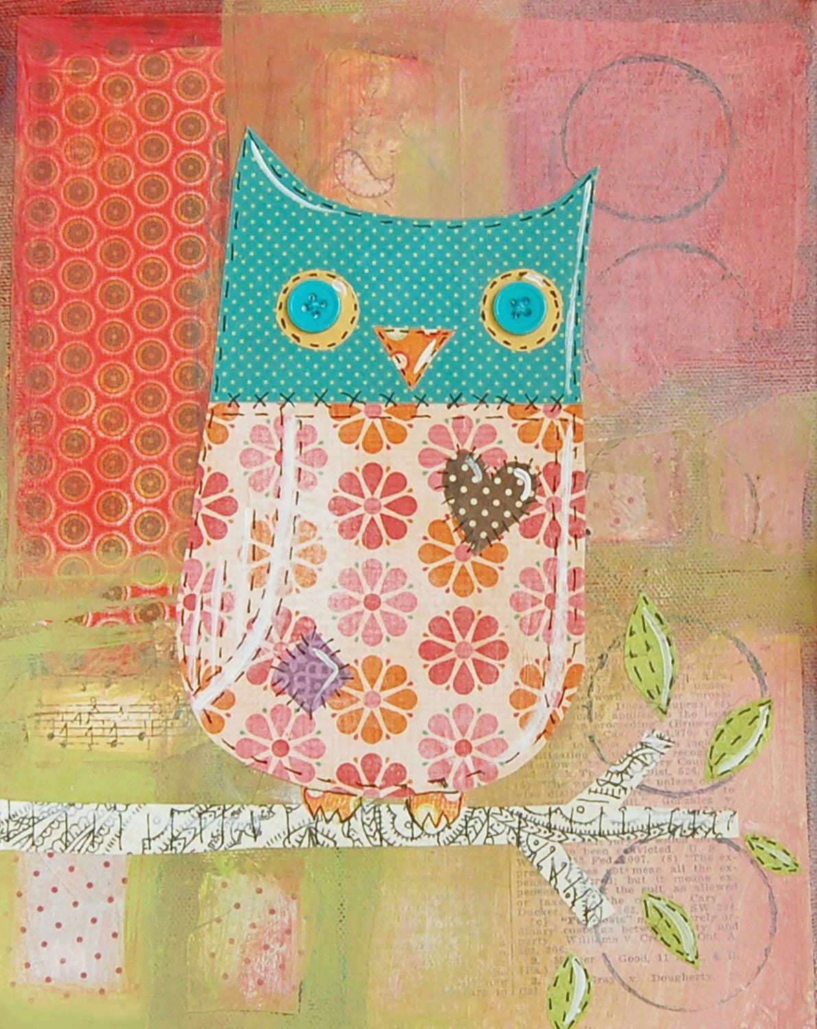 Ophelia Owl Print