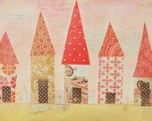Red Roofs Print