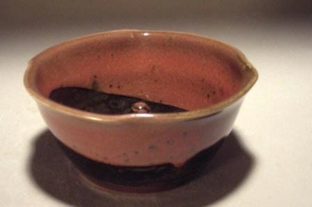 Stoneware Pottery Apple Baker  by Jon Whitney