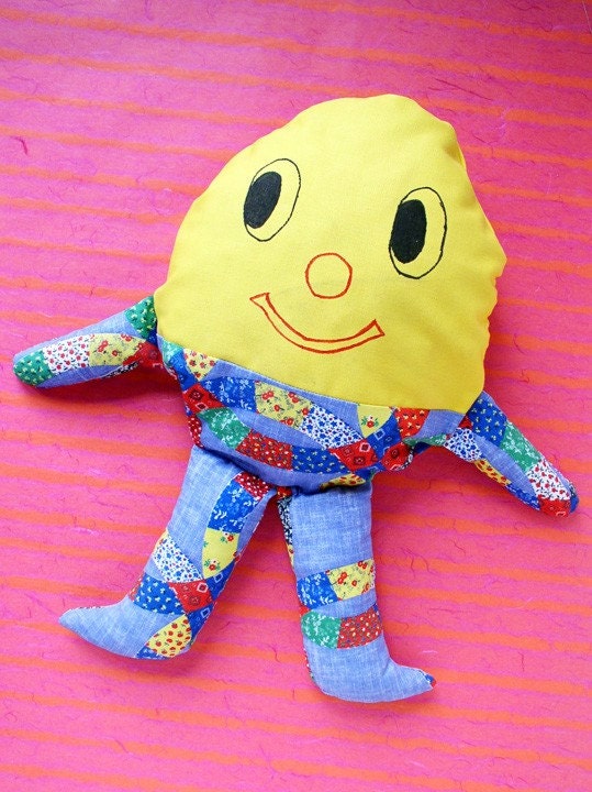 stuffed humpty dumpty doll