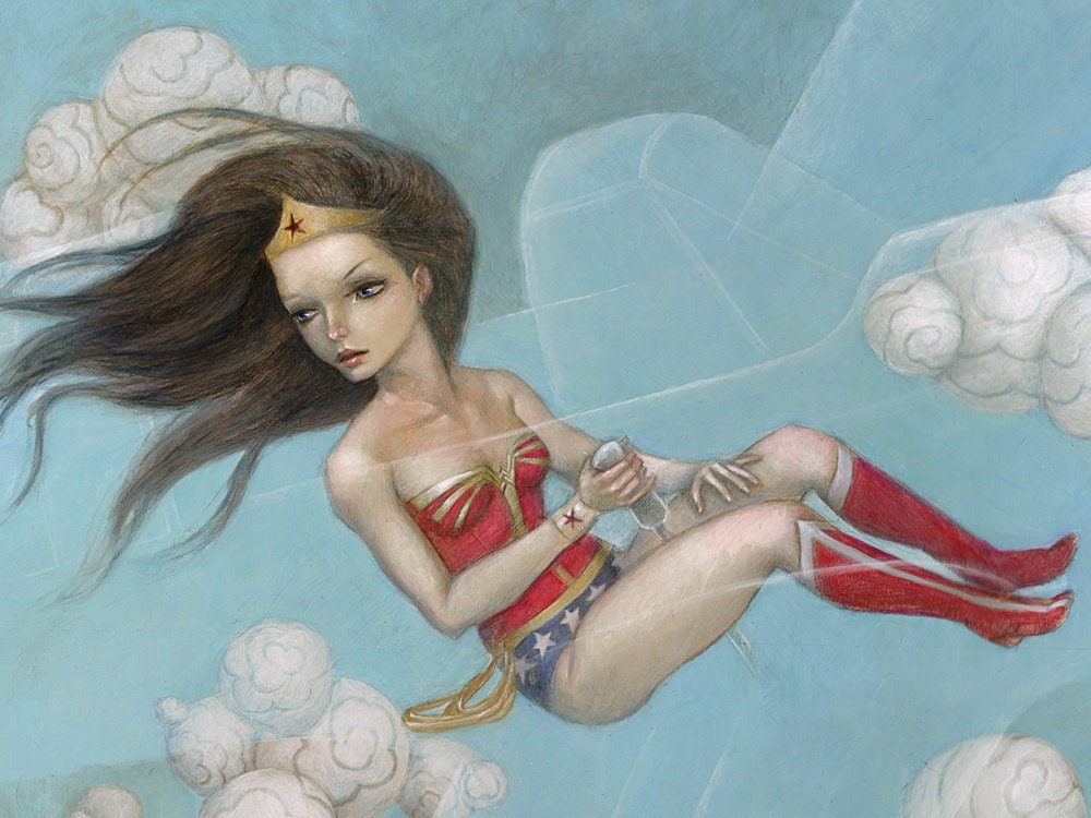 Wonder Woman - 5x7 Fine Art Print
